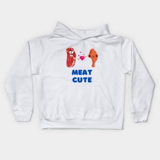 Meat Cute  |  Funny Kids Hoodie